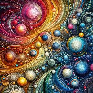 colorful abstract art poster with geometric shapes (2)